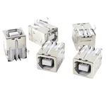 Uxcell 5 Pcs Usb Female Type-b Jack 4-pin 90 Degree Pcb Dip Socket White. Fixed Price $11.65.