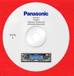 1 Service Manual For Panasonic Audio Video On Dvd Vol.1 Of 13. Fixed Price $19.00.