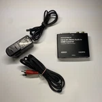 Monoprice Dvi & R/l Stereo Audio To Hdmi Converter (mhcdrl0101) Power + Cable. Fixed Price $21.99.
