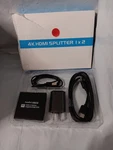 Avedio Links 4k Hdmi Splitter 1x2 Designed To Duplicate One Signal.... Fixed Price $24.04.