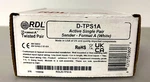 Rdl D-tps1a Active Single-pair Sender - Twisted Pair Format-a Xlr Microphone. Fixed Price $120.19.