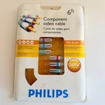 Philips Gold Plated 6 Ft Component Video Cable For Hdtv Swv3302w/17 - New. Fixed Price $17.95.