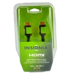 Insignia High Speed 3d 1080p Hdmi Cable 9 Feet (2.74 Meters) New Sealed. Fixed Price $8.10.
