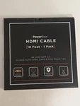 Powerbear 4k Hdmi Cable 10 Ft High Speed Cables, Braided Nylon & 10ft. Fixed Price $14.99.
