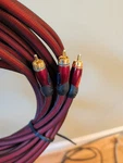 Monster Cable 16 Ft Thx Certified Braided Nylon, Burgundy.. Fixed Price $25.00.