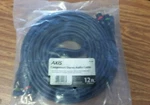 Axis 41228 Component Video/stereo Audio Cables (12ft). Fixed Price $24.50.