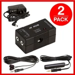 Ir Compact Kit 2 Infrared Emitters Extender 1 Receiver Hidden System - Lot Of. Fixed Price $71.99.