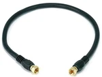 Rg6 Quad Shield Cl2 Coaxial Cable With F Type Connector For Television, 1.5ft. Fixed Price $20.99.