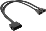 2 Pack 4-pin Molex (actual 2-pin) To X 3 Pin / 4 Pmw 12v Pc Case Fan Power. Fixed Price $14.99.