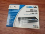 C2g Vga Video 2-port Splitter/extender. Fixed Price $44.53.