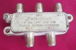 Radio Shack Hybrid Splitter Combiner, 2 Set Uhf-vhf-fm. Fixed Price $8.00.