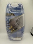 12 Ft Ge Coax Video Cable, Gold Plated, Double Shielded, Av92670, New In Package. Fixed Price $11.50.