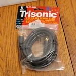 Trisonic Ts-ff-06bk: 6ft. Rg-59u Coaxial Cable W. Gold F Connectors - Black. Fixed Price $7.99.