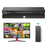 Mt-viki 16 Port Hdmi Multiviewer Seamless 4k 30hz W/ir Remote For Ps4/ps5/camera. Fixed Price $246.04.