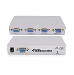 Qicheng&lys 1 In 4 Out Vga Switch Monitors Splitter Box With Power Adapter, 1.... Fixed Price $21.33.