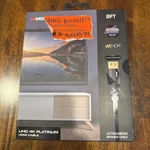 Monster Hdmi 4k Mhv1-1003-us 8ft Duraflex Jacket In-wall Rated Brand New Oem. Fixed Price $14.99.
