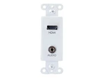 C2g Decora Hdmi Pigtail And 3.5mm White -. Fixed Price $36.44.