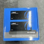 Orei Ex-500ir Hdmi Hdbaset Extender Transmitter Receiver Set Black Blue. Fixed Price $60.00.