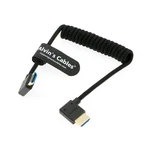 8k 2.1 Hdmi High Speed Braided Coiled Cable Right Angle For Atomos Ninja V. Fixed Price $20.49.