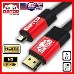Micro Hdmi To Cable Adapter Converter 4k Gopro Hero 7 6 5 4 3 Camera 60hz. Fixed Price $9.99.