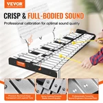 32 Note Glockenspiel Xylophone Bell Kit, Professional Percussion Instrument Set. Fixed Price $96.84.