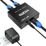 Mt-viki 4k Hdmi Splitter 1 In 2 Out, 1x2 Powered For Dual Mo. Fixed Price $16.94.