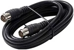 Leviton C6851-03e 3ft Rg6 Coax Cable Black F-type Patch 75 Ohm New. Fixed Price $11.75.