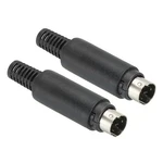 S-video Din Mini Male Socket 5 Pin Transmission Signal 2pcs. Fixed Price $7.33.