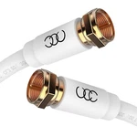 3 Pack Ultra Clarity Cables Coaxial Cable 15ft Each Triple Shielded Rg6 Tv White. Fixed Price $23.96.