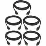 Tripp Lite Series P580-010-5pk Displayport Audio/video Cable. Fixed Price $68.33.