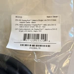 C2g Displayport Male To Dvi-d Single Link Adapter Cable, 6ft, Black. Fixed Price $3.99.