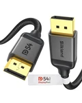 Silkland 54gbps Displayport Cable 2.1 Vesa Certified , Dp 6.6 Feet, Grey. Fixed Price $16.99.