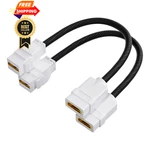 Vcelink Hdmi 2.1 Keystone Jack And Coupler 7.09 In, Female To In. Fixed Price $22.98.