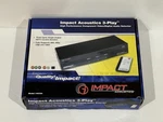 Impact Acoustics 3-play High Performance Component Video Audio Selector Open Box. Fixed Price $50.00.