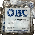 Pack Of 50 Ppc Belden Pst75ws F-type Universal Coaxial Locking Drop Terminator. Fixed Price $29.99.