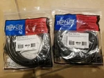 Lot Of 2 Tripp-lite P556-010 Dvi To Vga Cable, M/m, 10 Ft. Fixed Price $28.00.