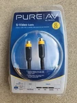 New Sealed Belkin Pure Av S-video Cable 12 Feet (av21100-12). Fixed Price $6.99.