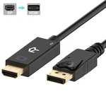 Rankie Displayport (dp) To Hdmi Cable, 4k Resolution Ready, 6 Feet. Fixed Price $18.99.
