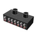 6-channel Rca Audio Switcher 6 Input-1output Selector Passive Black. Fixed Price $75.68.