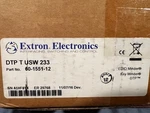 Extron 60-1551-12 Dtp T Usw 233 3 Input Switcher W/ Integrated Transmitter. Fixed Price $125.00.