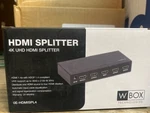 W Box Tech 4k Uhd Hdmi Splitter 0e-hdmispl4 (new). Fixed Price $63.84.
