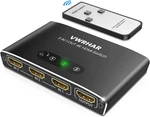 Hdmi Switch 3 In 1 Out 4k Uhd Switcher Splitter, Automatic With Remo. Fixed Price $24.95.