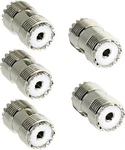 Pl259 Barrel Connector, 5-pack Rfadapter Uhf Female-female Coax Coaxial Adapter. Fixed Price $16.31.