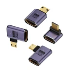 Chenyang Mini /micro Hdmi Male To 2.1 Female 90 Degree Angled Uhd. Fixed Price $7.99.