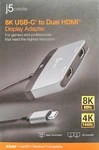 J5 Create 8k Usb Type-c To Dual Hdmi Display Adapter (jca465). Fixed Price $35.00.