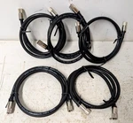 Lot Of 5 Vericom Xrg06-01497 Rg-6 Catv Dual-shield Coax Cable Ccs Conductors 3ft. Fixed Price $34.99.