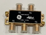 Ge Digital 4 Way Splitter 5 Mhz - 1.0 Ghz 1 Iin Out New. Fixed Price $5.00.