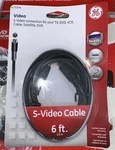 Brand New Sealed 6' Ge S-video Cable Connection Part #73244. Fixed Price $8.09.