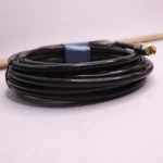 Commercial Electric 15 Ft. Rg-6 Coaxial Cable - Black. Fixed Price $7.78.