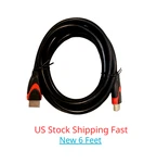 Inland Hdmi Cable 6ft 4k 60hz Hdr High-speed Gold-plated Male To - New. Fixed Price $6.00.